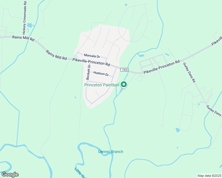 map of restaurants, bars, coffee shops, grocery stores, and more near 302 Wakefield Drive in Princeton