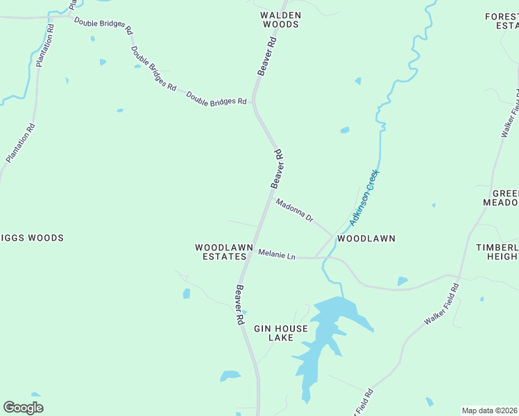 map of restaurants, bars, coffee shops, grocery stores, and more near 2325 Beaver Road in Munford