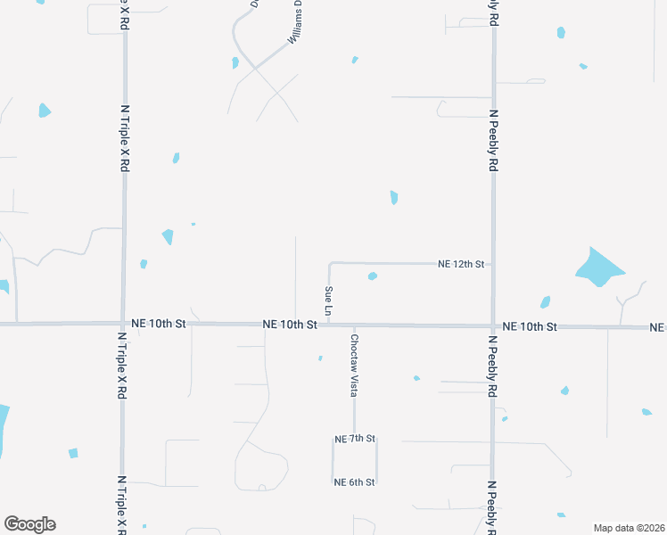 map of restaurants, bars, coffee shops, grocery stores, and more near 17620 Northeast 12th Street in Choctaw