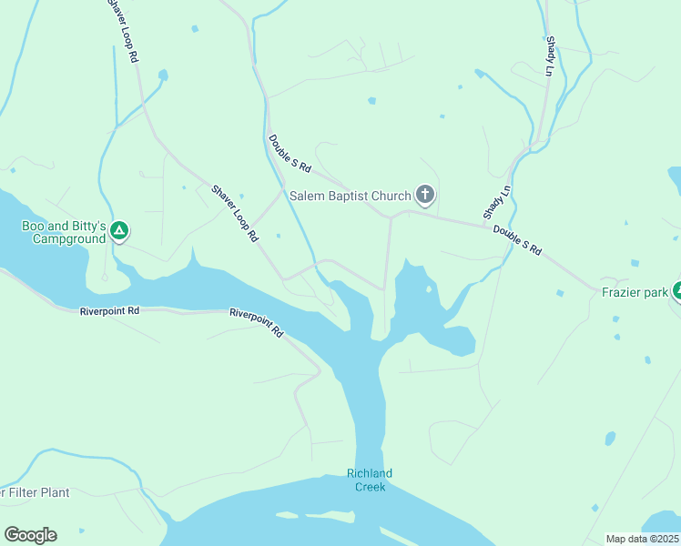 map of restaurants, bars, coffee shops, grocery stores, and more near 1212 Shaver Loop Road in Dayton