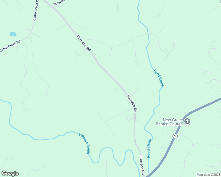 map of restaurants, bars, coffee shops, grocery stores, and more near 539 Furnace Road in Iron Station