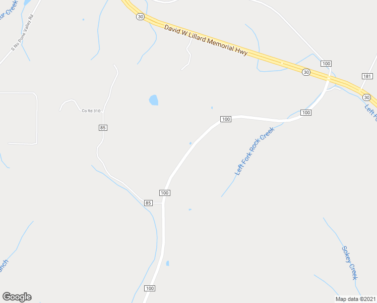 map of restaurants, bars, coffee shops, grocery stores, and more near 380 County Road 100 in Decatur