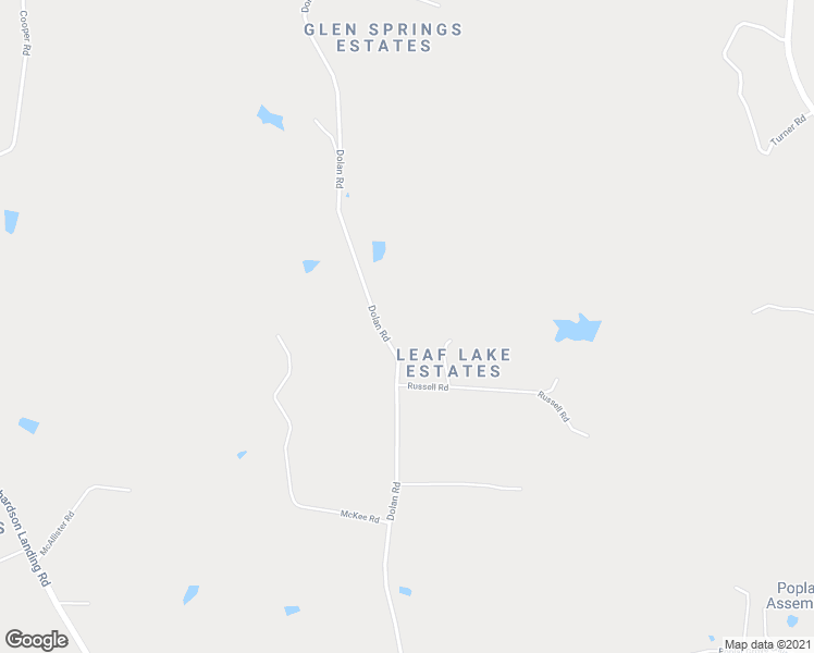 map of restaurants, bars, coffee shops, grocery stores, and more near 2060 Dolan Road in Drummonds