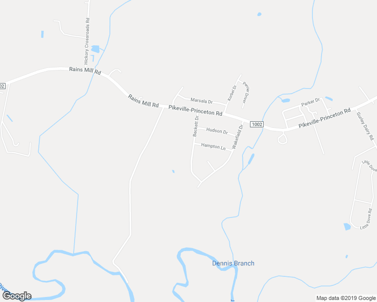 map of restaurants, bars, coffee shops, grocery stores, and more near 303 Beckett Drive in Princeton