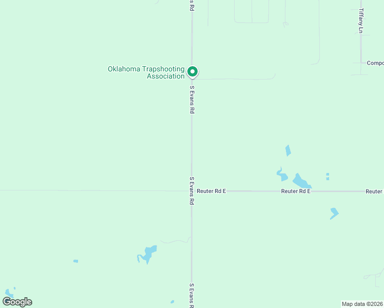 map of restaurants, bars, coffee shops, grocery stores, and more near 5655 South Evans Road in El Reno