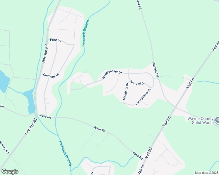 map of restaurants, bars, coffee shops, grocery stores, and more near 109 Orpington Landing in Pikeville