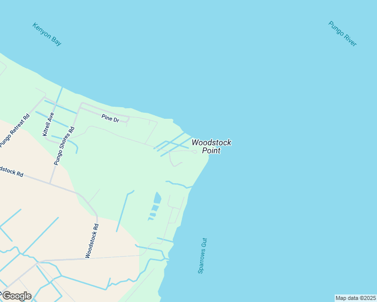 map of restaurants, bars, coffee shops, grocery stores, and more near 1000 Woodstock Point in Belhaven