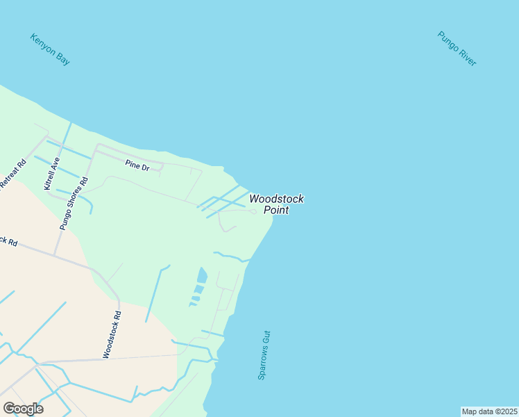 map of restaurants, bars, coffee shops, grocery stores, and more near 1000 Woodstock Point in Belhaven