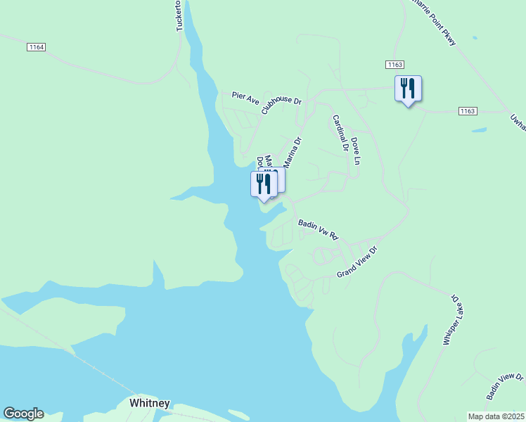 map of restaurants, bars, coffee shops, grocery stores, and more near 211 Marina Lane in New London