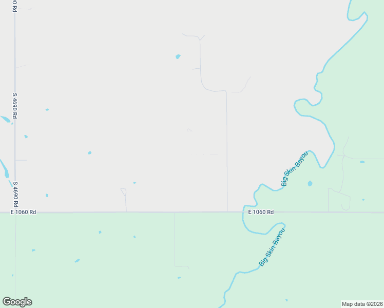 map of restaurants, bars, coffee shops, grocery stores, and more near 105750 South 4700 Road in Muldrow