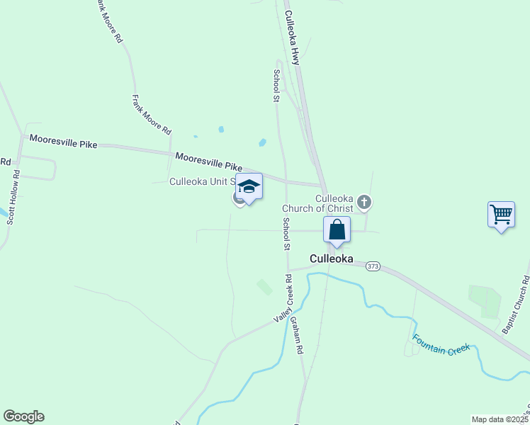 map of restaurants, bars, coffee shops, grocery stores, and more near 2145 Quality Street in Culleoka