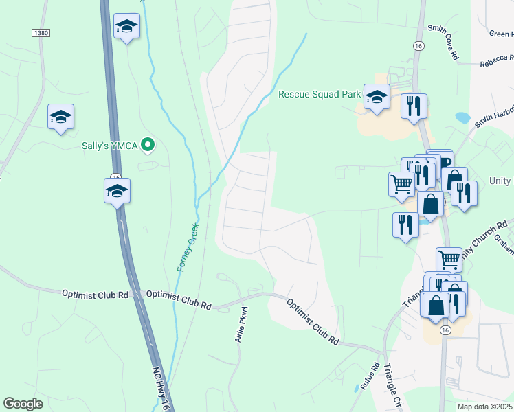 map of restaurants, bars, coffee shops, grocery stores, and more near 7225 Caley Lane in Denver