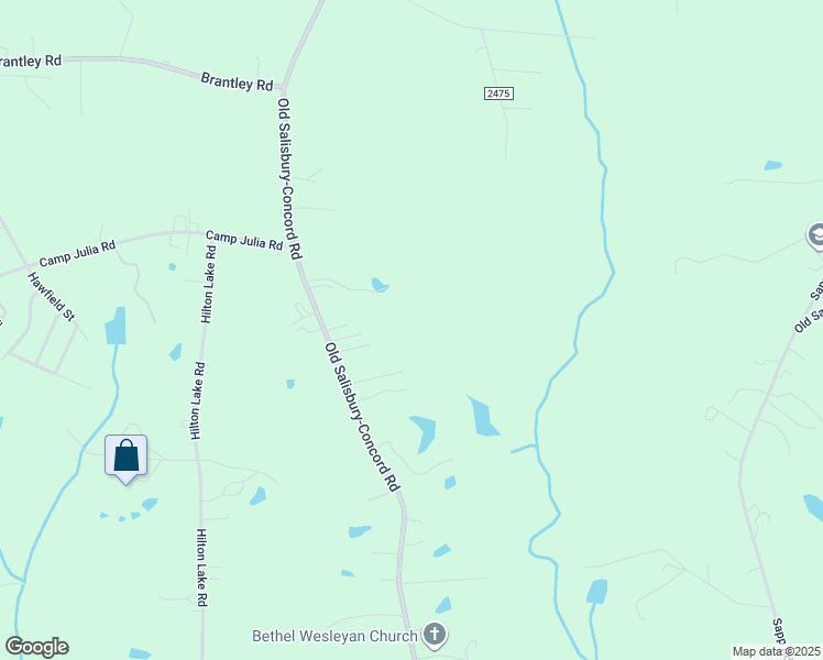 map of restaurants, bars, coffee shops, grocery stores, and more near 4666 Old Salisbury-Concord Road in Kannapolis