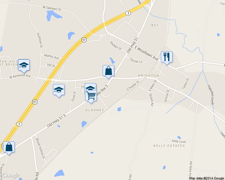 map of restaurants, bars, coffee shops, grocery stores, and more near 124 Mundell Cove in Brighton