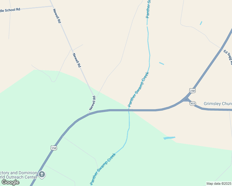 map of restaurants, bars, coffee shops, grocery stores, and more near Guy Sugg Road in Greene County