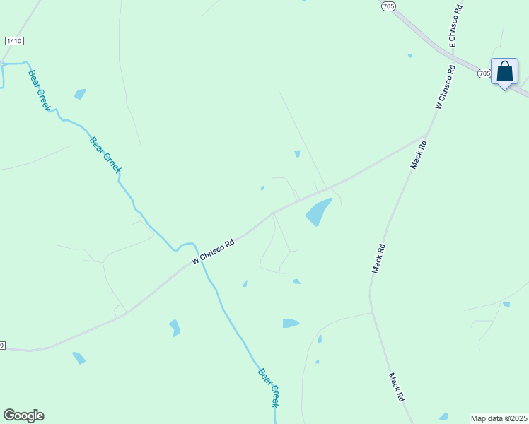 map of restaurants, bars, coffee shops, grocery stores, and more near 1636 West Chrisco Road in Seagrove
