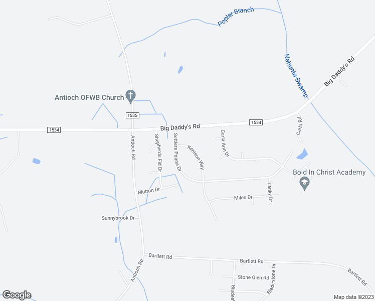 map of restaurants, bars, coffee shops, grocery stores, and more near 106 Kenison Way in Pikeville