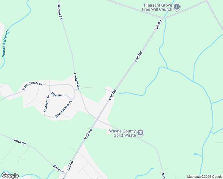 map of restaurants, bars, coffee shops, grocery stores, and more near 1013 Vail Road in Pikeville