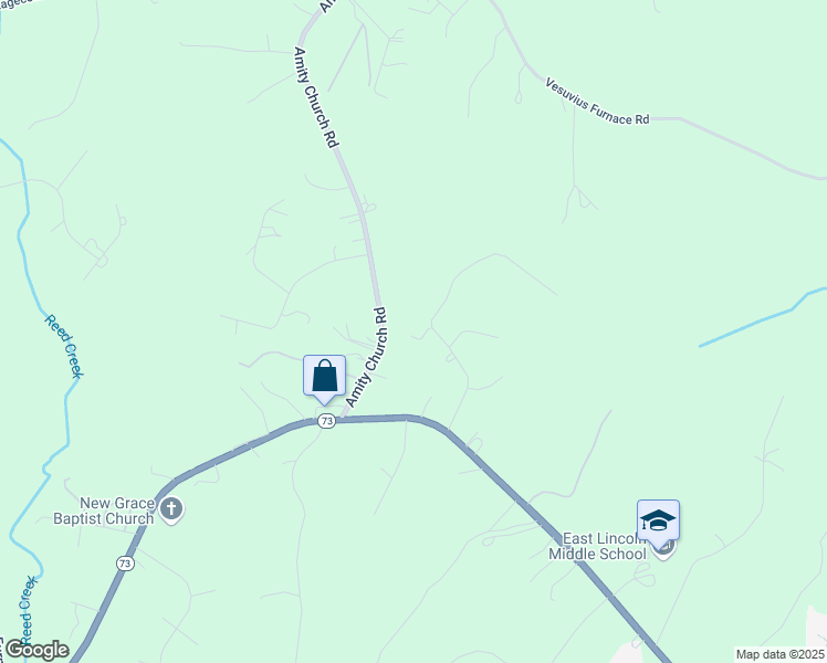 map of restaurants, bars, coffee shops, grocery stores, and more near 243 Chase Drive in Iron Station