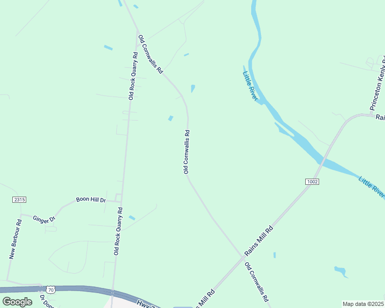 map of restaurants, bars, coffee shops, grocery stores, and more near 541 Old Cornwallis Road in Princeton