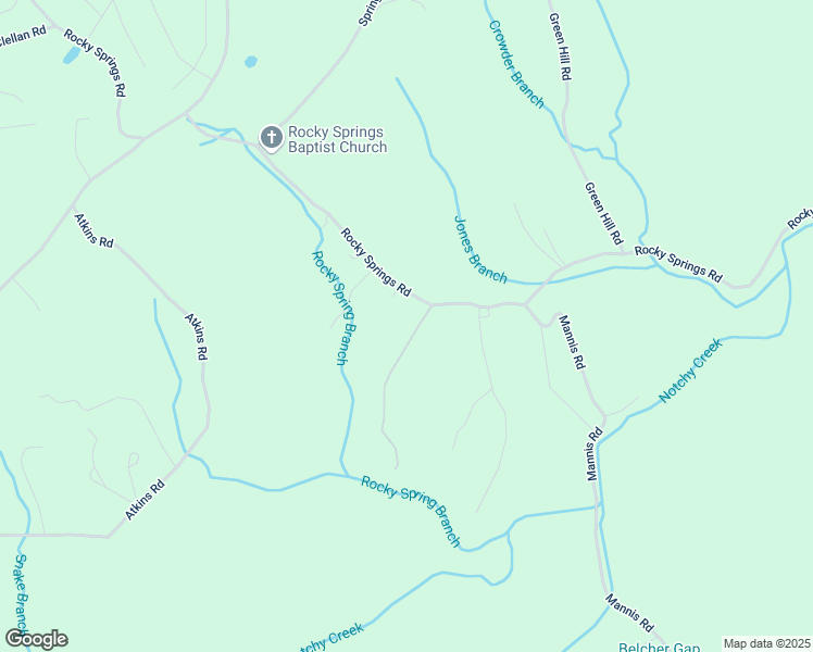 map of restaurants, bars, coffee shops, grocery stores, and more near 1128 Rocky Springs Road in Madisonville