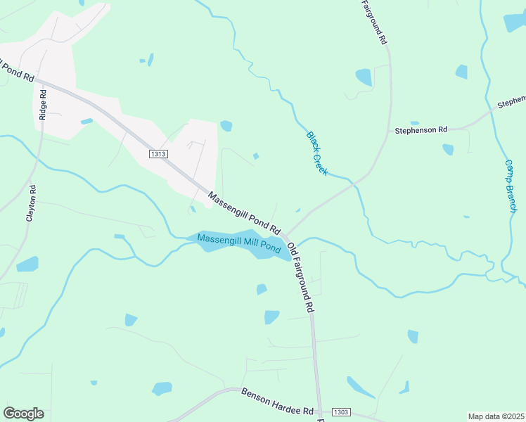 map of restaurants, bars, coffee shops, grocery stores, and more near 100 Massengill Pond Road in Angier