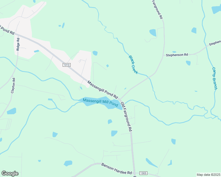 map of restaurants, bars, coffee shops, grocery stores, and more near 100 Massengill Pond Road in Angier