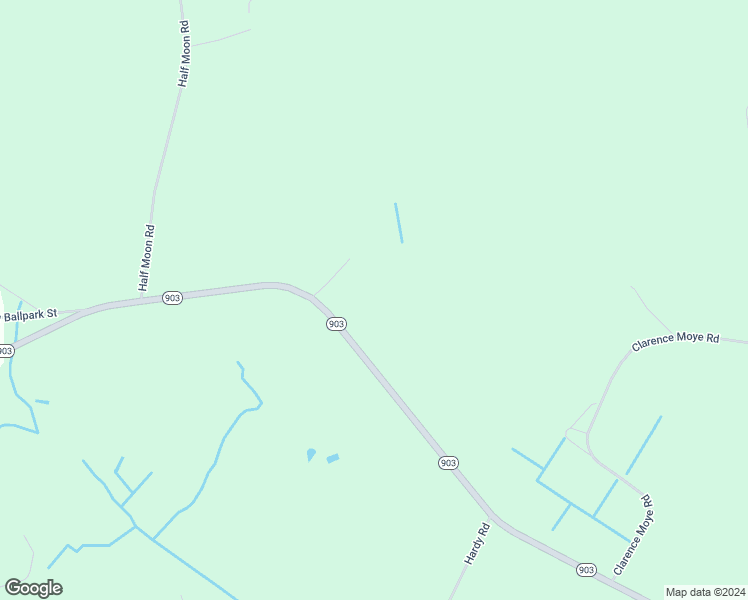 map of restaurants, bars, coffee shops, grocery stores, and more near 4679 North Carolina 903 in Hookerton