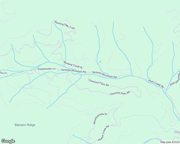 map of restaurants, bars, coffee shops, grocery stores, and more near 44 Winding Creek Drive in Waynesville