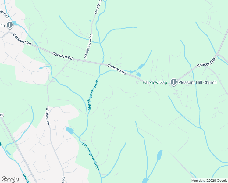 map of restaurants, bars, coffee shops, grocery stores, and more near 43 Cherokee Trail in Fletcher