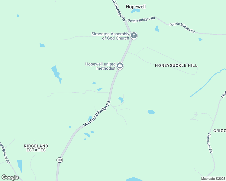 map of restaurants, bars, coffee shops, grocery stores, and more near 3688 Munford Giltedge Road in Munford