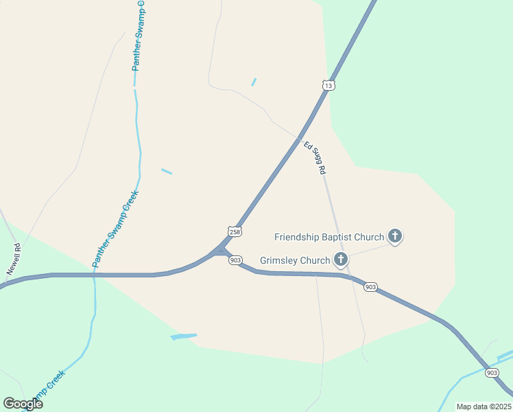 map of restaurants, bars, coffee shops, grocery stores, and more near 3046 U.S. 258 in Snow Hill