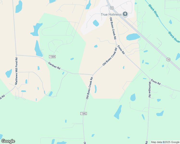 map of restaurants, bars, coffee shops, grocery stores, and more near 765 Gardner Road in Angier