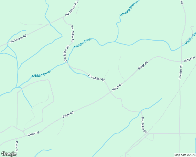 map of restaurants, bars, coffee shops, grocery stores, and more near Doc Miller Road in Madisonville