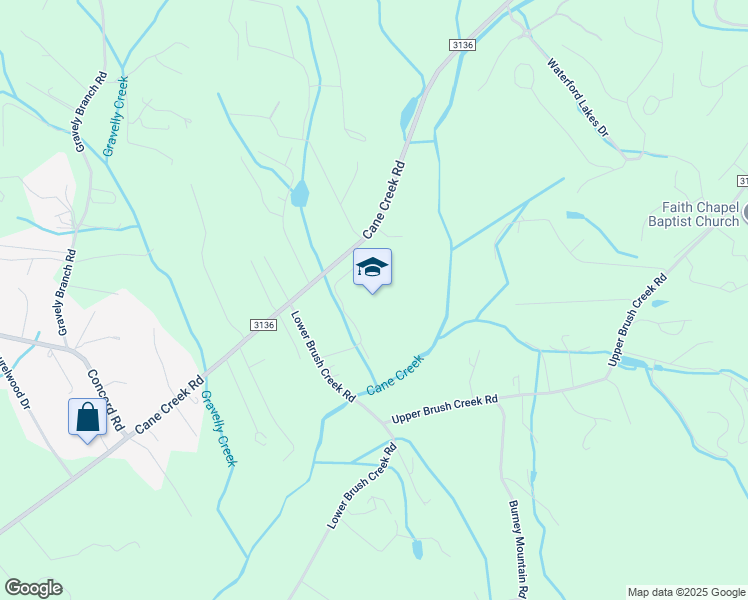 map of restaurants, bars, coffee shops, grocery stores, and more near 570 Lower Brush Creek Road in Fletcher