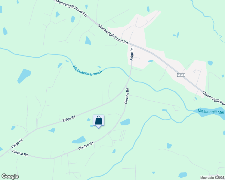 map of restaurants, bars, coffee shops, grocery stores, and more near 102 Dan Lane in Angier