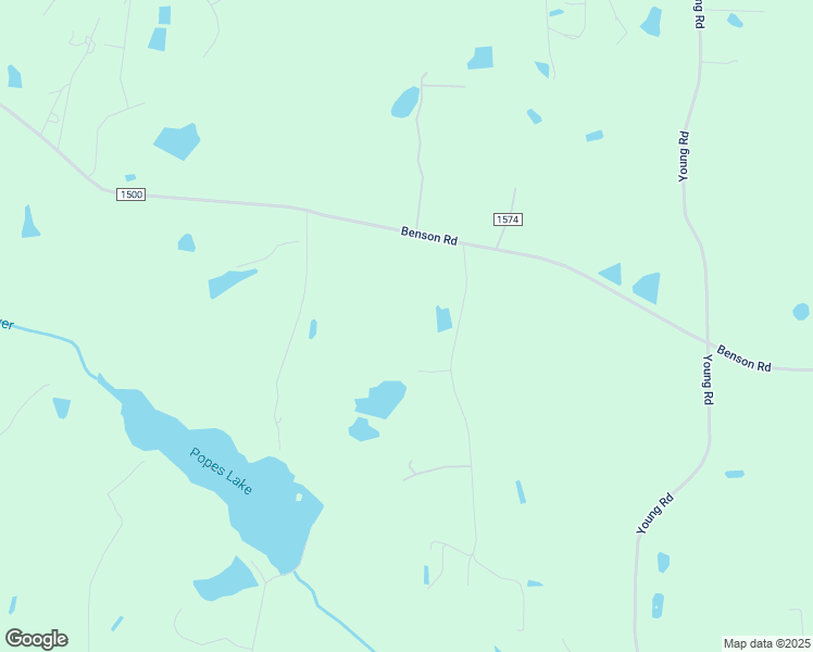 map of restaurants, bars, coffee shops, grocery stores, and more near 127 Kirk Adams Road in Angier