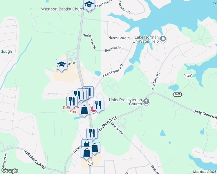 map of restaurants, bars, coffee shops, grocery stores, and more near 2825 Sand Cove Court in Denver