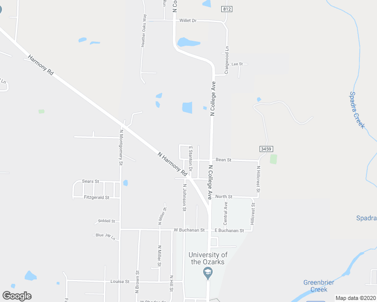 map of restaurants, bars, coffee shops, grocery stores, and more near 205 East Stanton Drive in Clarksville