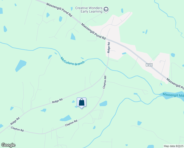 map of restaurants, bars, coffee shops, grocery stores, and more near 140 Dan Lane in Angier