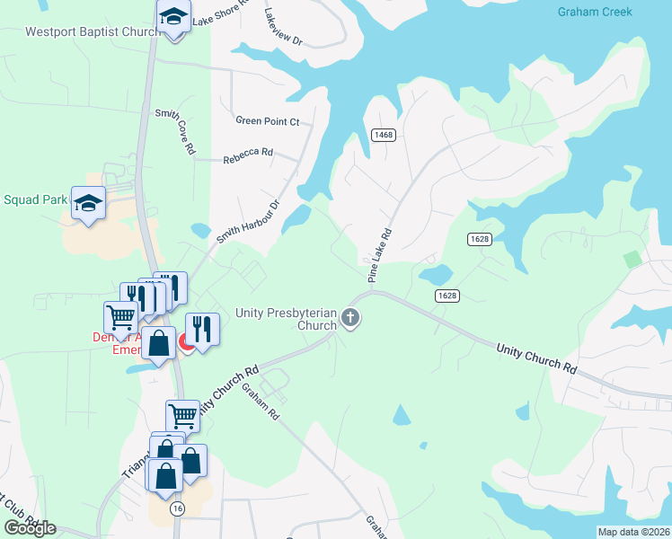 map of restaurants, bars, coffee shops, grocery stores, and more near 2369 Vantage Lane in Denver