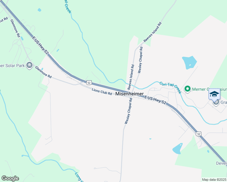 map of restaurants, bars, coffee shops, grocery stores, and more near U.S. Route 52 in Richfield