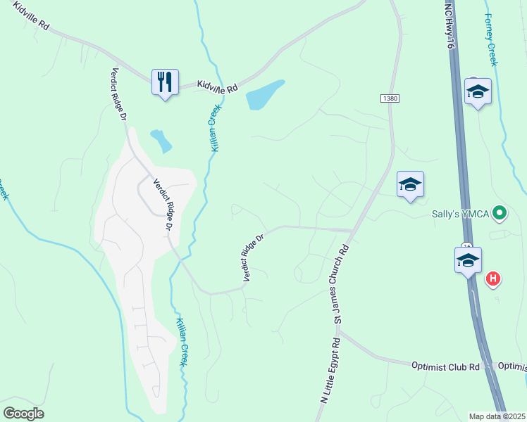 map of restaurants, bars, coffee shops, grocery stores, and more near Sahalee Drive in Denver