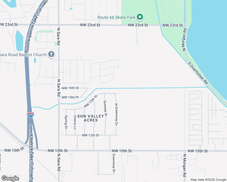 map of restaurants, bars, coffee shops, grocery stores, and more near 10227 Northwest 15th Street in Oklahoma City