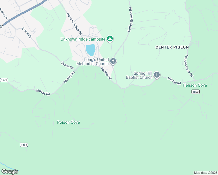 map of restaurants, bars, coffee shops, grocery stores, and more near 1492 State Road 1871 in Canton