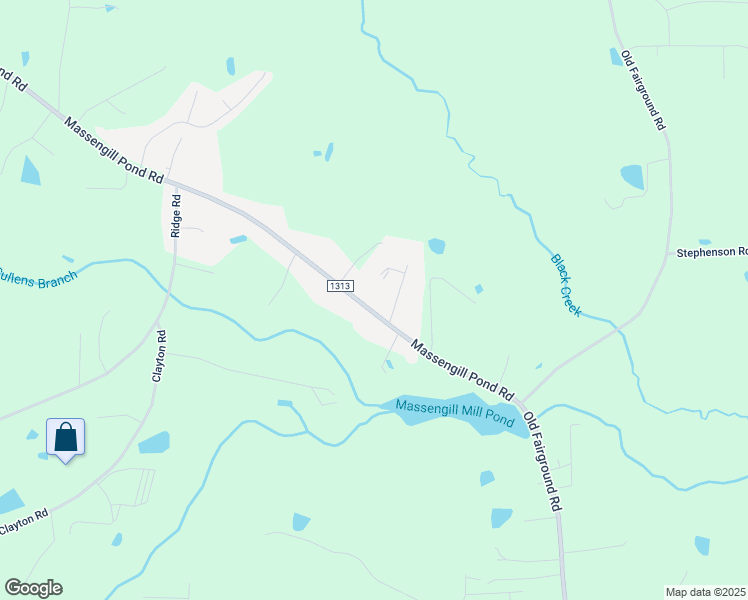 map of restaurants, bars, coffee shops, grocery stores, and more near 368 Massengill Pond Road in Angier