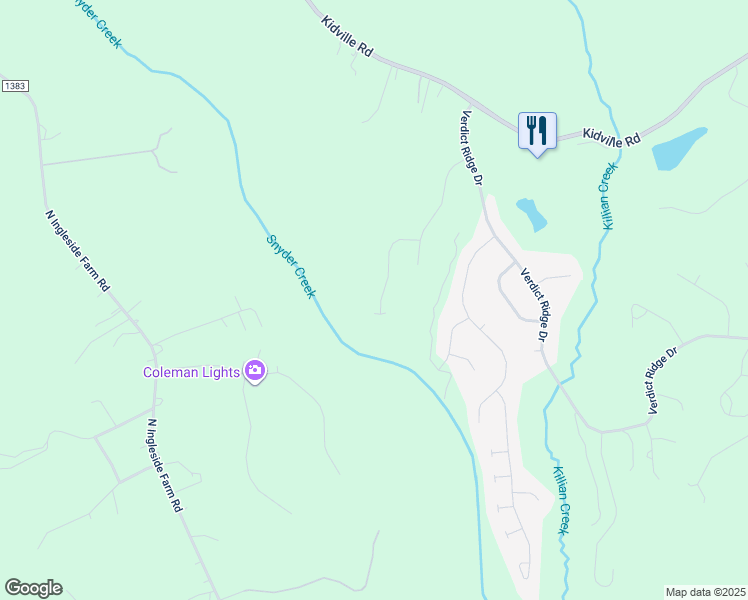 map of restaurants, bars, coffee shops, grocery stores, and more near 2119 Augusta National Drive in Denver