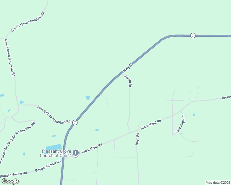 map of restaurants, bars, coffee shops, grocery stores, and more near 16568 Arkansas 7 in Dover