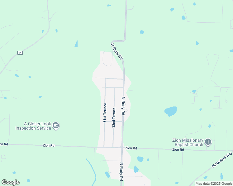 map of restaurants, bars, coffee shops, grocery stores, and more near 3340 32nd Terrace in Van Buren
