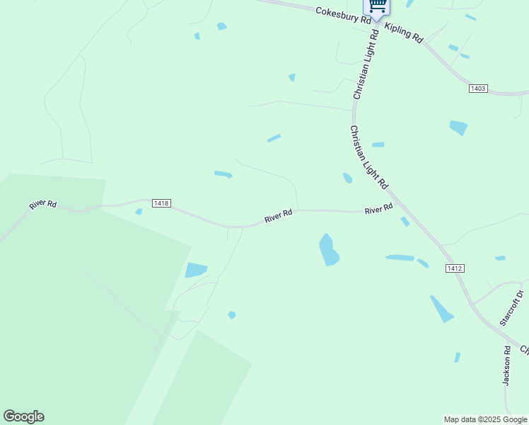 map of restaurants, bars, coffee shops, grocery stores, and more near 470 River Road in Fuquay-Varina